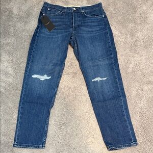 NWT Rag & Bone Rosa Mid-rise Boyfriend Jeans - Size 27